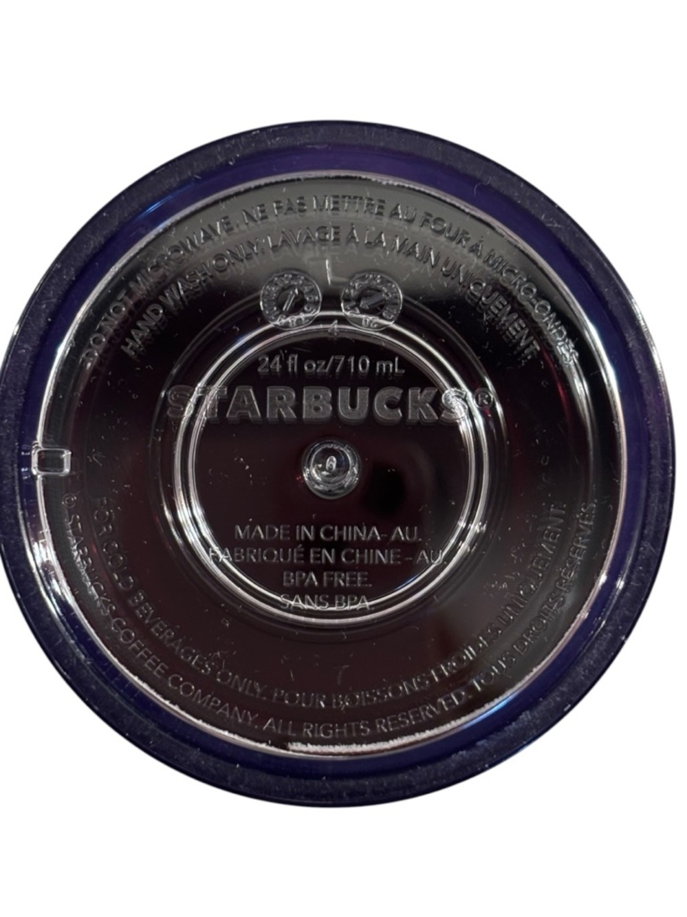 Starbucks | Fall 2021 Rising Floral Metallic Foil Cold Cup 24oz - Picture 8 of 12